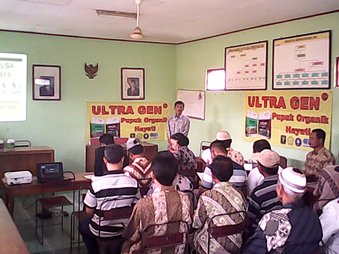 Pelatihan dan Sosialisasi Pupuk Ultra Gen